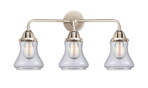 Bathroom Fixtures Three Lights by Innovations ( 405 | 288-3W-PN-G192-LED Nouveau 2 ) 