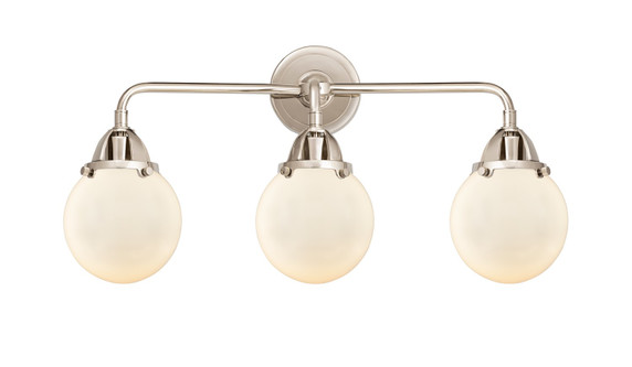 Bathroom Fixtures Three Lights by Innovations ( 405 | 288-3W-PN-G201-6 Nouveau 2 ) 