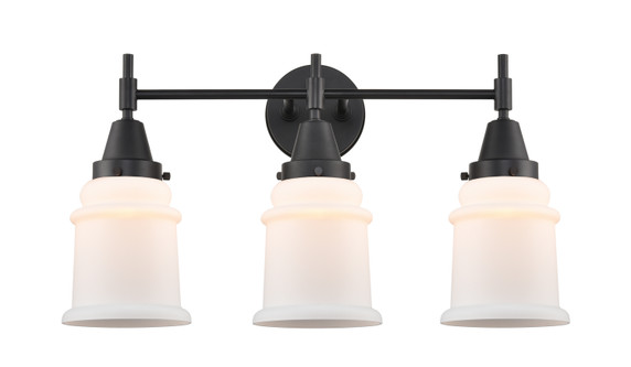 Bathroom Fixtures Three Lights by Innovations ( 405 | 447-3W-BK-G181-LED Caden ) 
