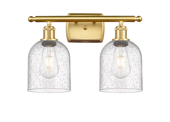 Bathroom Fixtures Two Lights by Innovations ( 405 | 516-2W-SG-G558-6SDY Ballston ) 
