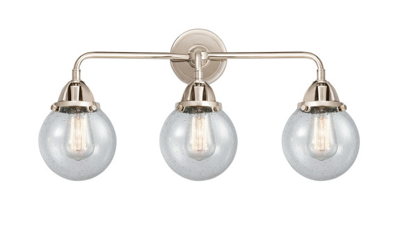 Bathroom Fixtures Three Lights by Innovations ( 405 | 288-3W-PN-G204-6 Nouveau 2 ) 
