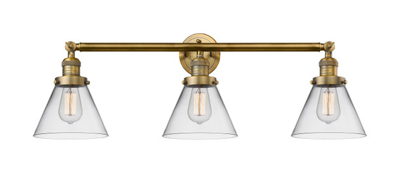 Bathroom Fixtures Three Lights by Innovations ( 405 | 205-BB-G42 Franklin Restoration ) 