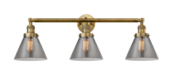 Bathroom Fixtures Three Lights by Innovations ( 405 | 205-BB-G43 Franklin Restoration ) 