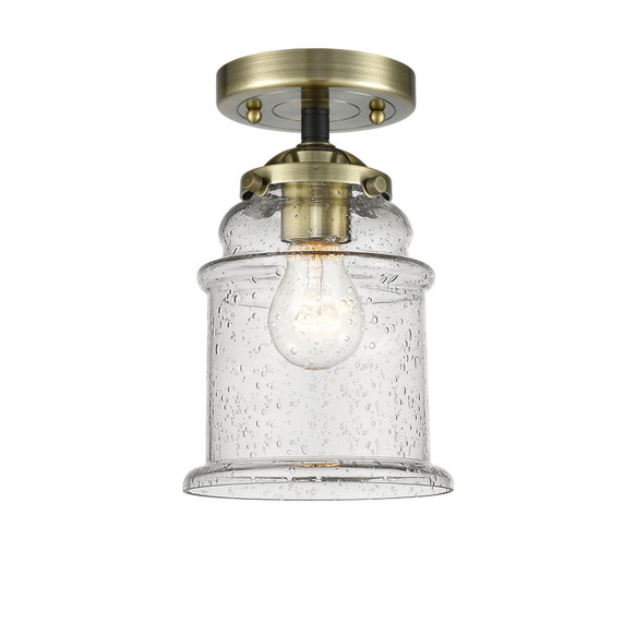 Semi-Flush Mts. Glass Down by Innovations ( 405 | 284-1C-BAB-G184-LED Nouveau ) 