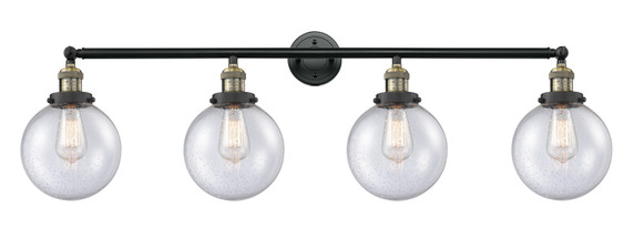 Bathroom Fixtures Four Lights by Innovations ( 405 | 215-BAB-G204-8 Franklin Restoration ) 