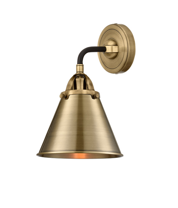 Sconces Single Glass by Innovations ( 405 | 288-1W-BAB-M13-AB Nouveau 2 ) 