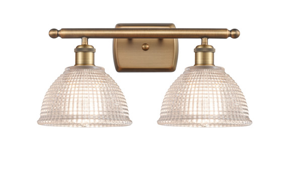Bathroom Fixtures Two Lights by Innovations ( 405 | 516-2W-BB-G422-LED Ballston ) 
