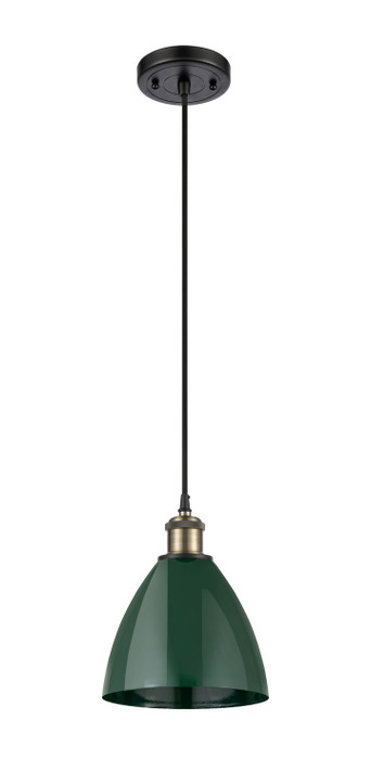 Mini Pendants Glass Down by Innovations ( 405 | 516-1P-BAB-MBD-75-GR-LED Ballston ) 
