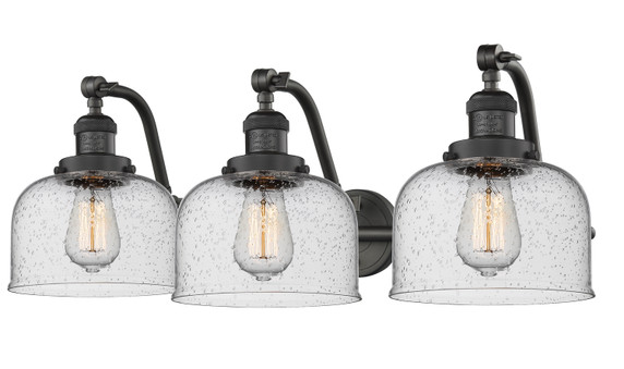 Bathroom Fixtures Three Lights by Innovations ( 405 | 515-3W-OB-G74-LED Franklin Restoration ) 