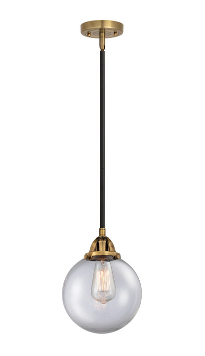Mini Pendants Glass Down by Innovations ( 405 | 288-1S-BAB-G202-8-LED Nouveau 2 ) 