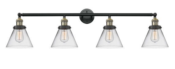 Bathroom Fixtures Four Lights by Innovations ( 405 | 215-BAB-G42 Franklin Restoration ) 