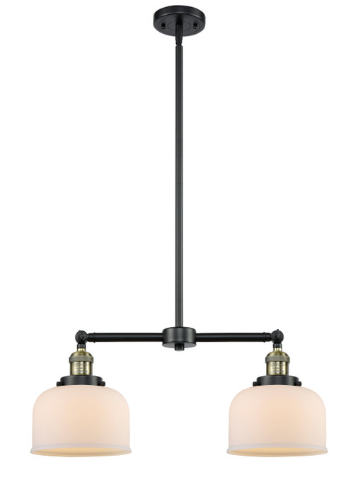 Mid. Chandeliers Glass Down by Innovations ( 405 | 209-BAB-G71-LED Franklin Restoration ) 