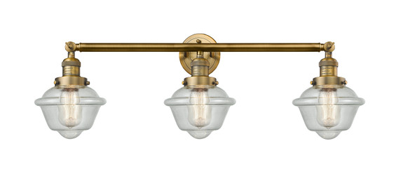 Bathroom Fixtures Three Lights by Innovations ( 405 | 205-BB-G534 Franklin Restoration ) 