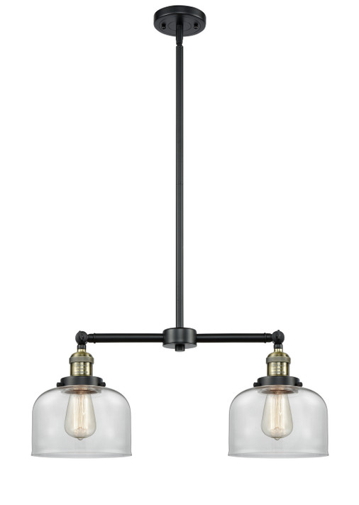 Mid. Chandeliers Glass Down by Innovations ( 405 | 209-BAB-G72 Franklin Restoration ) 