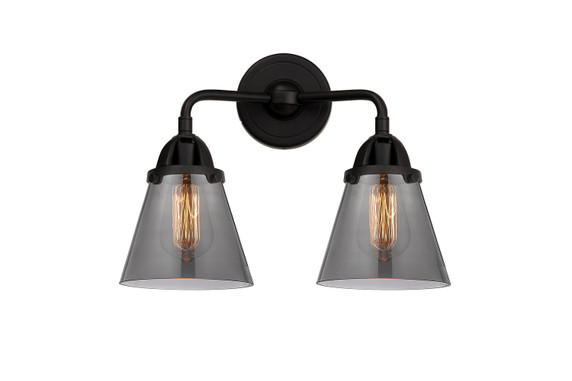 Bathroom Fixtures Two Lights by Innovations ( 405 | 288-2W-BK-G63 Nouveau 2 ) 