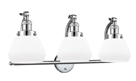 Bathroom Fixtures Three Lights by Innovations ( 405 | 515-3W-PC-G171 Franklin Restoration ) 