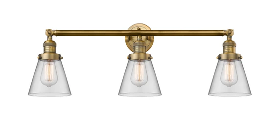 Bathroom Fixtures Three Lights by Innovations ( 405 | 205-BB-G62 Franklin Restoration ) 