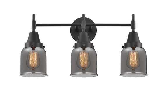 Bathroom Fixtures Three Lights by Innovations ( 405 | 447-3W-BK-G53-LED Caden ) 