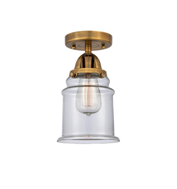 Semi-Flush Mts. Glass Down by Innovations ( 405 | 288-1C-BB-G182-LED Nouveau 2 ) 