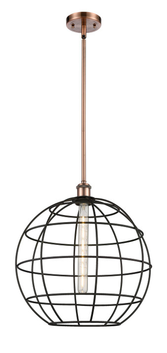 Pendants Open Frame by Innovations ( 405 | 516-1S-AC-CE-16-BK Ballston ) 
