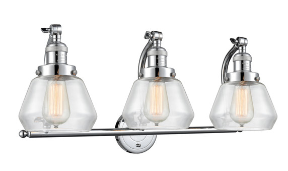 Bathroom Fixtures Three Lights by Innovations ( 405 | 515-3W-PC-G172 Franklin Restoration ) 