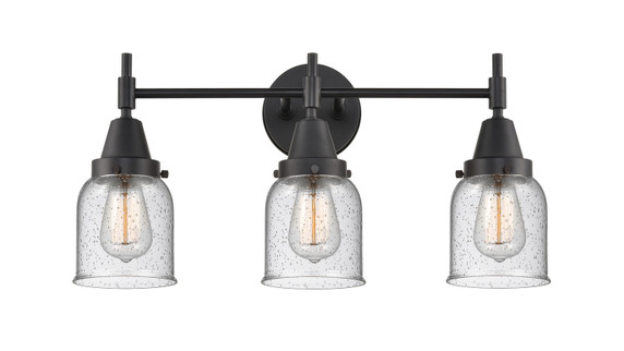 Bathroom Fixtures Three Lights by Innovations ( 405 | 447-3W-BK-G54-LED Caden ) 