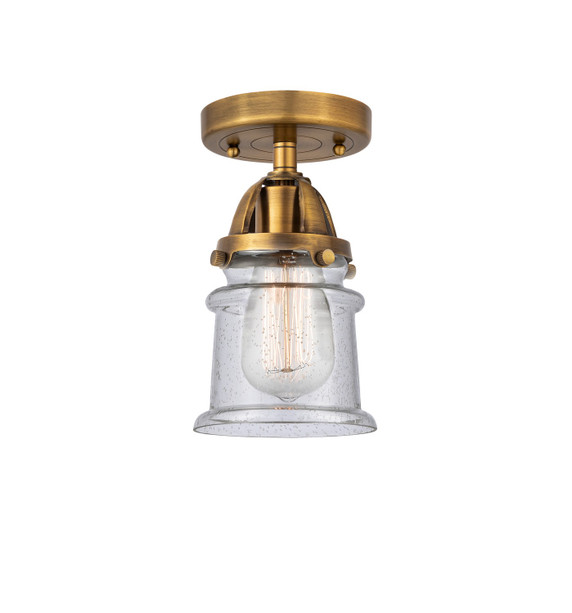 Semi-Flush Mts. Glass Down by Innovations ( 405 | 288-1C-BB-G184S-LED Nouveau 2 ) 