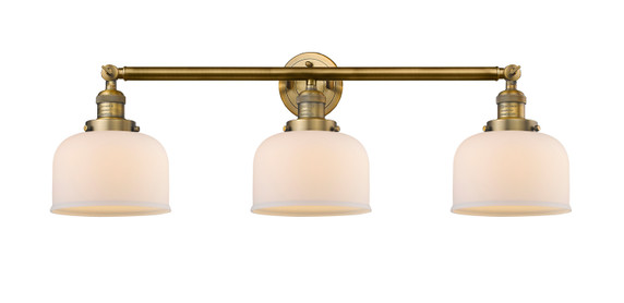 Bathroom Fixtures Three Lights by Innovations ( 405 | 205-BB-G71 Franklin Restoration ) 