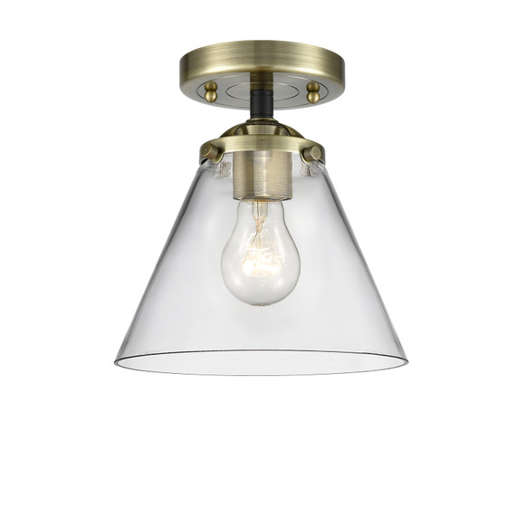 Semi-Flush Mts. Glass Down by Innovations ( 405 | 284-1C-BAB-G42 Nouveau ) 