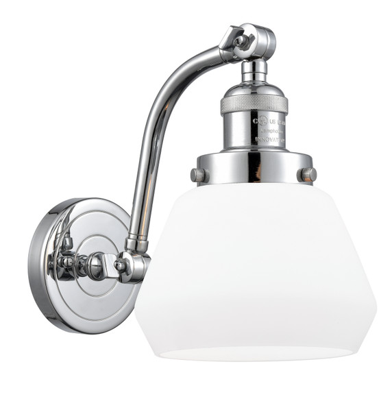 Sconces Single Glass by Innovations ( 405 | 515-1W-PC-G171 Franklin Restoration ) 
