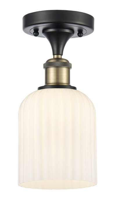 Semi-Flush Mts. Glass Down by Innovations ( 405 | 516-1C-BAB-G559-5GWH Ballston ) 