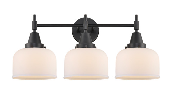 Bathroom Fixtures Three Lights by Innovations ( 405 | 447-3W-BK-G71 Caden ) 