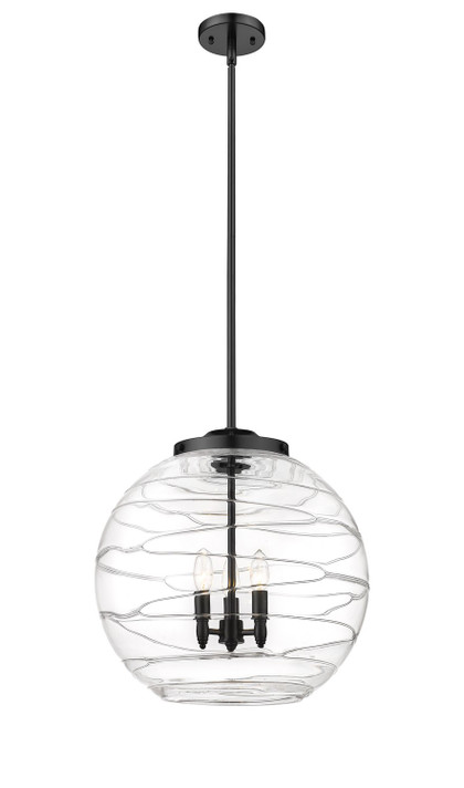 Pendants Sphere by Innovations ( 405 | 221-3S-BK-G1213-18-LED Ballston ) 