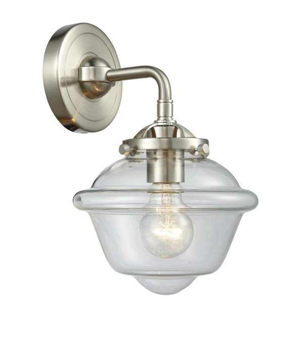 Sconces Single Glass by Innovations ( 405 | 284-1W-SN-G532-LED Nouveau ) 