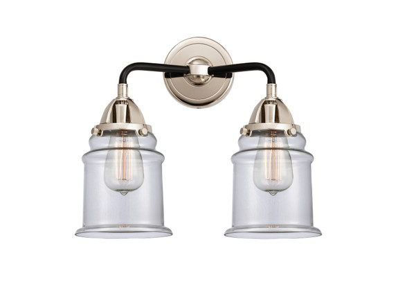 Bathroom Fixtures Two Lights by Innovations ( 405 | 288-2W-BPN-G182 Nouveau 2 ) 