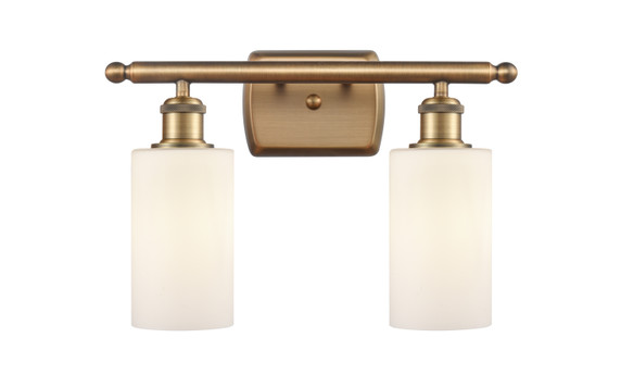 Bathroom Fixtures Two Lights by Innovations ( 405 | 516-2W-BB-G801 Ballston ) 