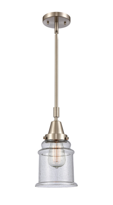 Mini Pendants Glass Down by Innovations ( 405 | 447-1S-SN-G184-LED Caden ) 