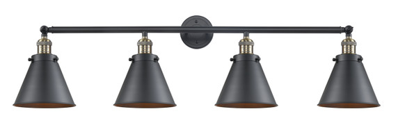 Bathroom Fixtures Four Lights by Innovations ( 405 | 215-BAB-M13-BK-LED Franklin Restoration ) 