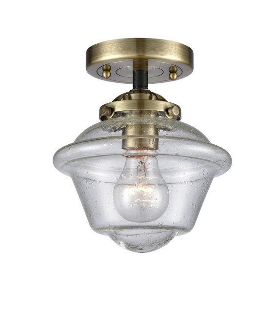 Semi-Flush Mts. Glass Down by Innovations ( 405 | 284-1C-BAB-G534-LED Nouveau ) 