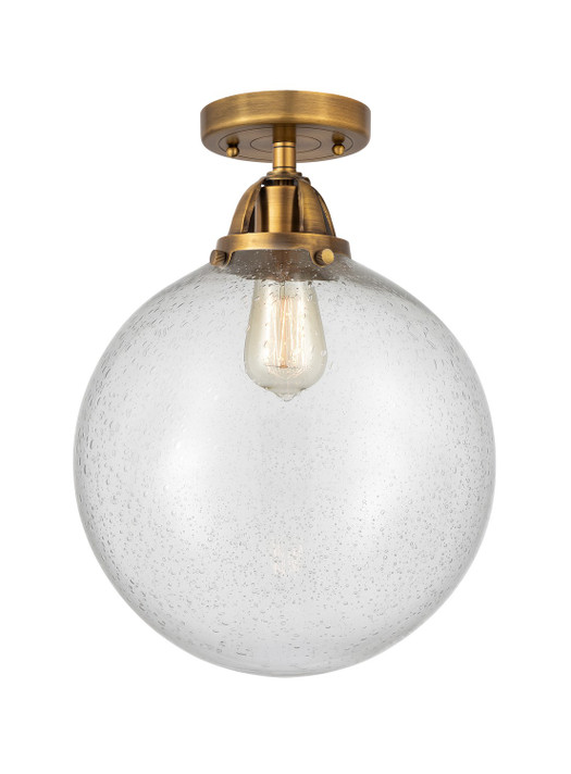 Semi-Flush Mts. Glass Down by Innovations ( 405 | 288-1C-BB-G204-12-LED Nouveau 2 ) 