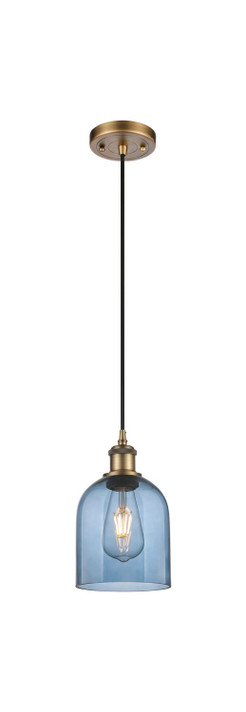 Mini Pendants Glass Down by Innovations ( 405 | 516-1P-BB-G558-6BL Ballston ) 