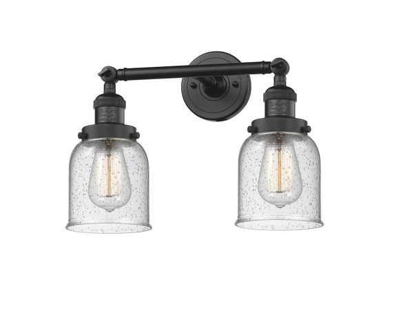 Bathroom Fixtures Two Lights by Innovations ( 405 | 208-BK-G54-LED Franklin Restoration ) 