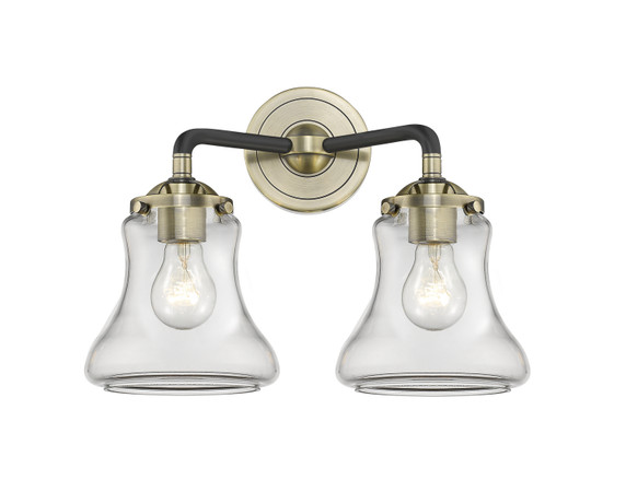 Bathroom Fixtures Two Lights by Innovations ( 405 | 284-2W-BAB-G192 Nouveau ) 