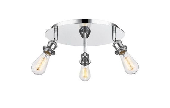Flush Mounts Exposed Lamps by Innovations ( 405 | 516-3C-PC Ballston ) 