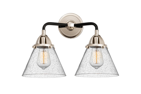Bathroom Fixtures Two Lights by Innovations ( 405 | 288-2W-BPN-G44 Nouveau 2 ) 