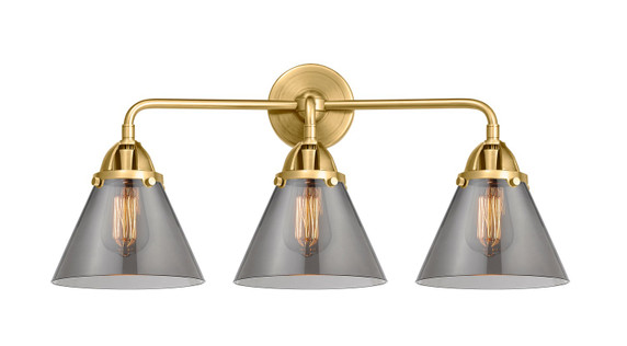 Bathroom Fixtures Three Lights by Innovations ( 405 | 288-3W-SG-G43 Nouveau 2 ) 