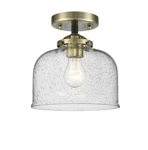Semi-Flush Mts. Glass Down by Innovations ( 405 | 284-1C-BAB-G74-LED Nouveau ) 