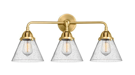 Bathroom Fixtures Three Lights by Innovations ( 405 | 288-3W-SG-G44 Nouveau 2 ) 