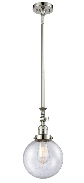 Mini Pendants Glass Down by Innovations ( 405 | 206-PN-G204-8-LED Franklin Restoration ) 