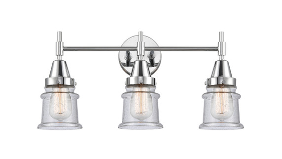Bathroom Fixtures Three Lights by Innovations ( 405 | 447-3W-PC-G184S Caden ) 
